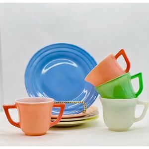 Vintage‎ Hazel Atlas Little Hostess Tea Party Set of Children's Dishes